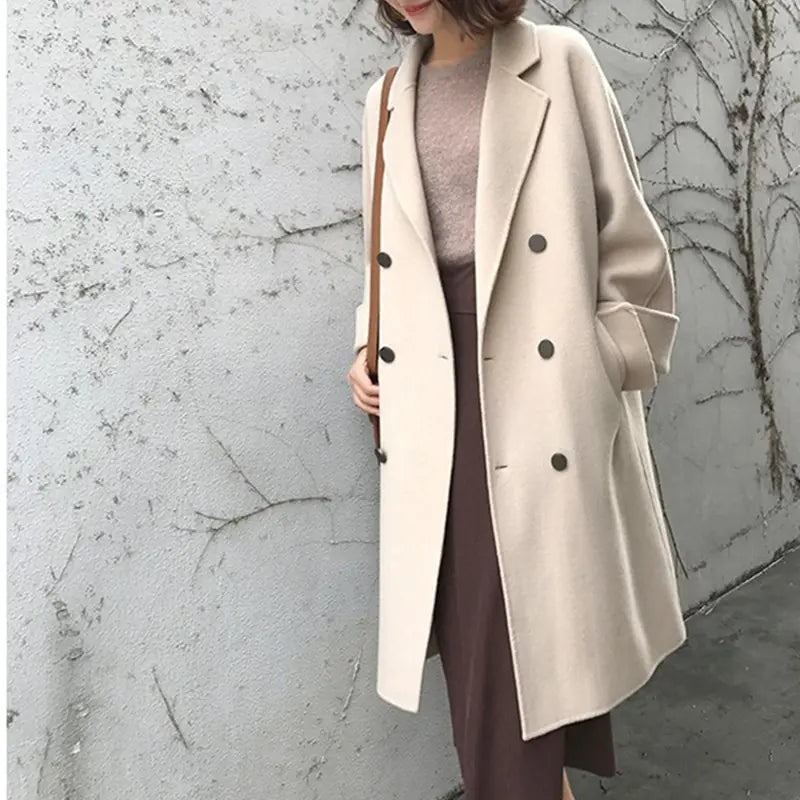 Chic Woolen Winter Coat