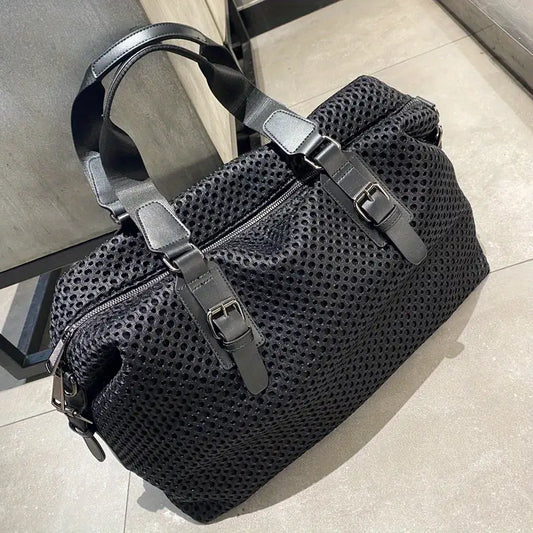Ladies Fashion Casual Mesh Shoulder Crossbody Travel Bag