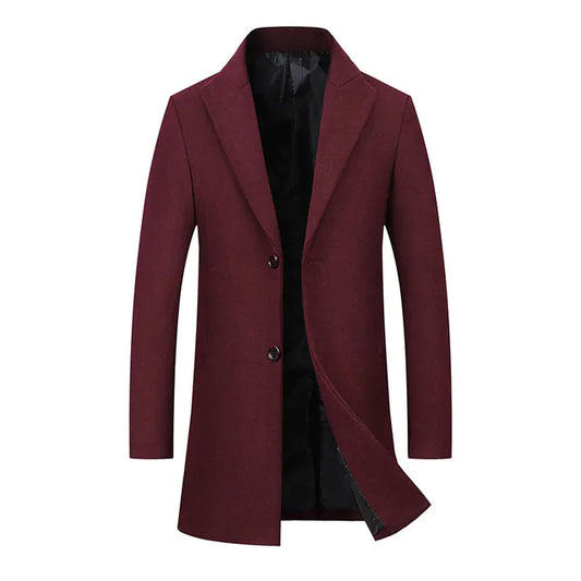 Men's Classic Wool Coat