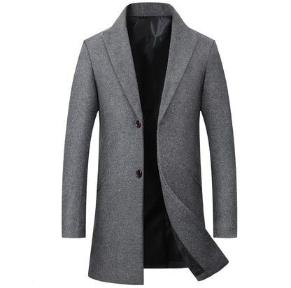 Classic Gentleman's Wool Coat