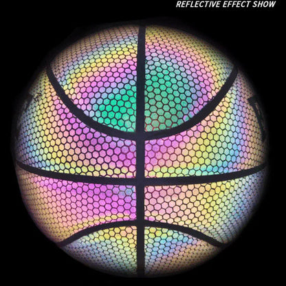 Reflective Light Up Basketball - Size 7 & Size 5