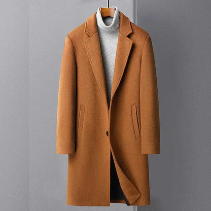 Classic Men's Wool Overcoat