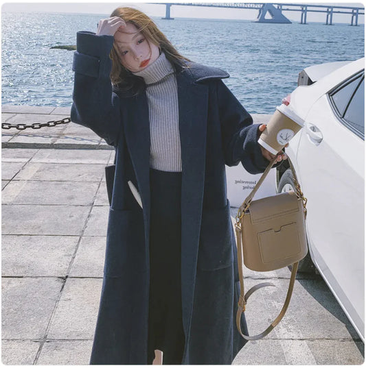 Ladies' Elegant Polyester Coat