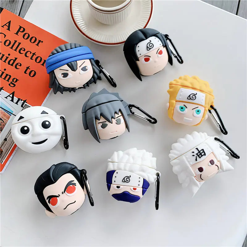 Naruto Themed Silicone AirPods Case