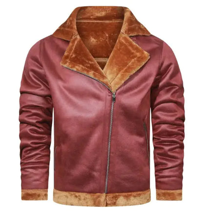 Luxurious Men's Insulated Fur Coat