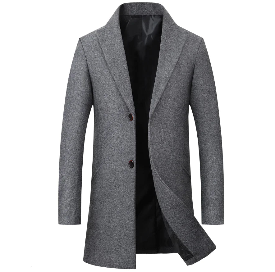 Classic Gentleman's Wool Coat