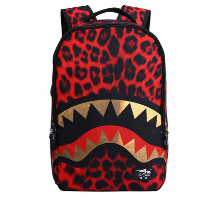 Trendy Shark Backpack for Middle School Students