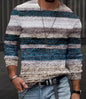 Men's Stylish Camo Long Sleeve Shirt