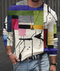 Men's Stylish Camo Long Sleeve Shirt