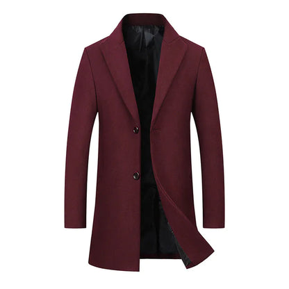 Classic Gentleman's Wool Coat